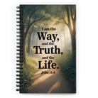John 14:6 Bible Verse The Life Spiral Notebook Default Title