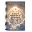 John 14:26 Bible Verse Counselor Spiral Notebook Default Title