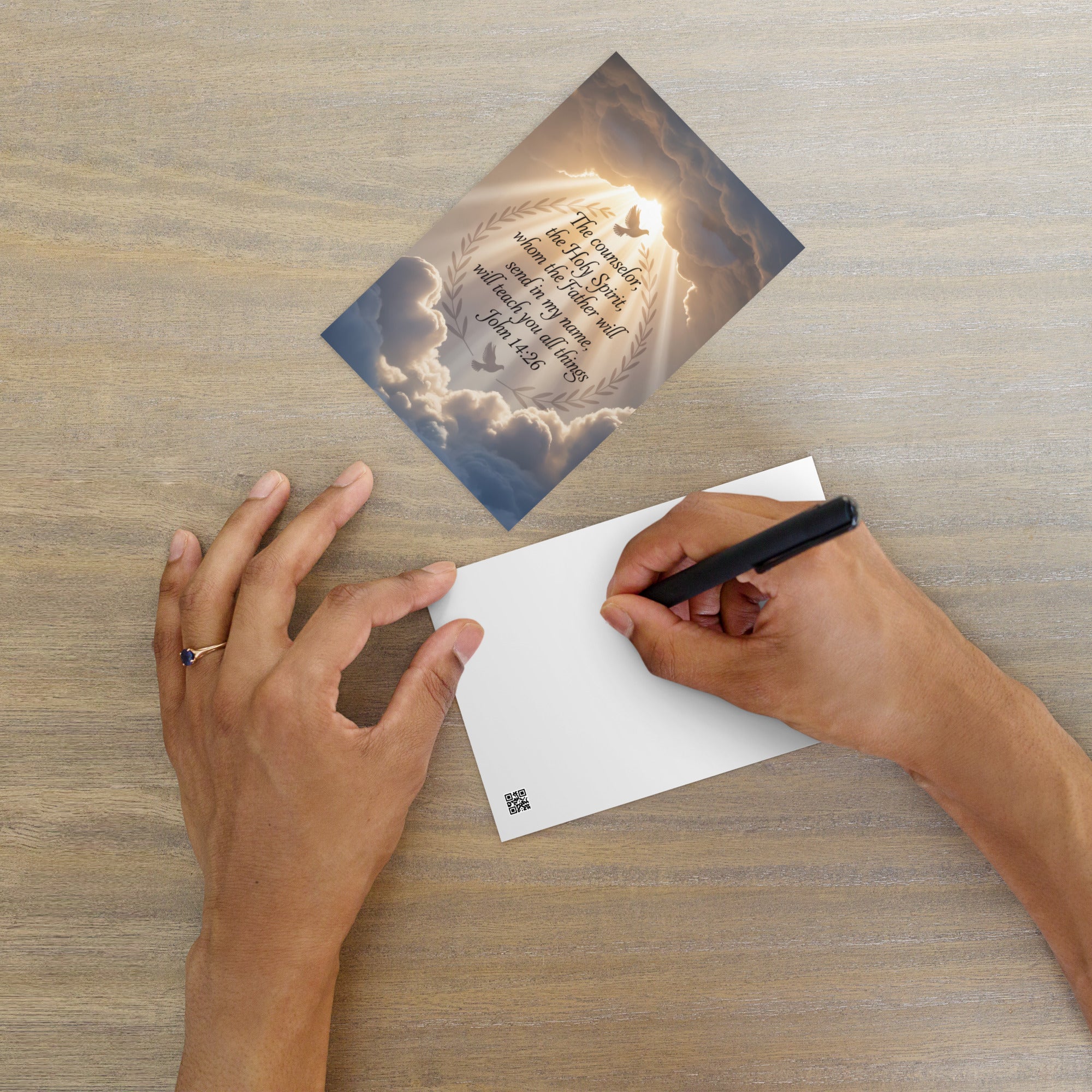 John 14:26 Bible Verse Counselor Standard Postcard Default Title