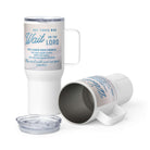 Isaiah 40:31 - Bible Verse, Wings like Eagles Travel Mug