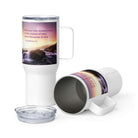 1 Cor 2:5 - Bible Verse, power of God Travel Mug with a Handle