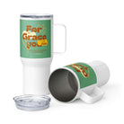 Eph 2:8 - Bible Verse, for by grace Travel Mug with a Handle