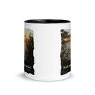 Psalm 46:10 Bible Verse, Sunset Glory Mug Color Inside