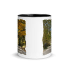 Prov 3:6, Bible Verse, Fall Road Mug Color Inside