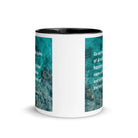 Matt 28:19 - Bible Verse, Make Disciples White Ceramic Mug with Color Inside