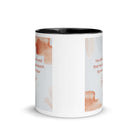 Jeremiah 29:13 - Bible Verse, find me White Ceramic Mug with Color Inside