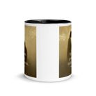 Matthew 25:21 Bible Verse Well Done White Ceramic Mug with Color Inside