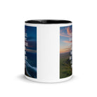 John 14:26 Bible Verse will teach White Ceramic Mug with Color Inside