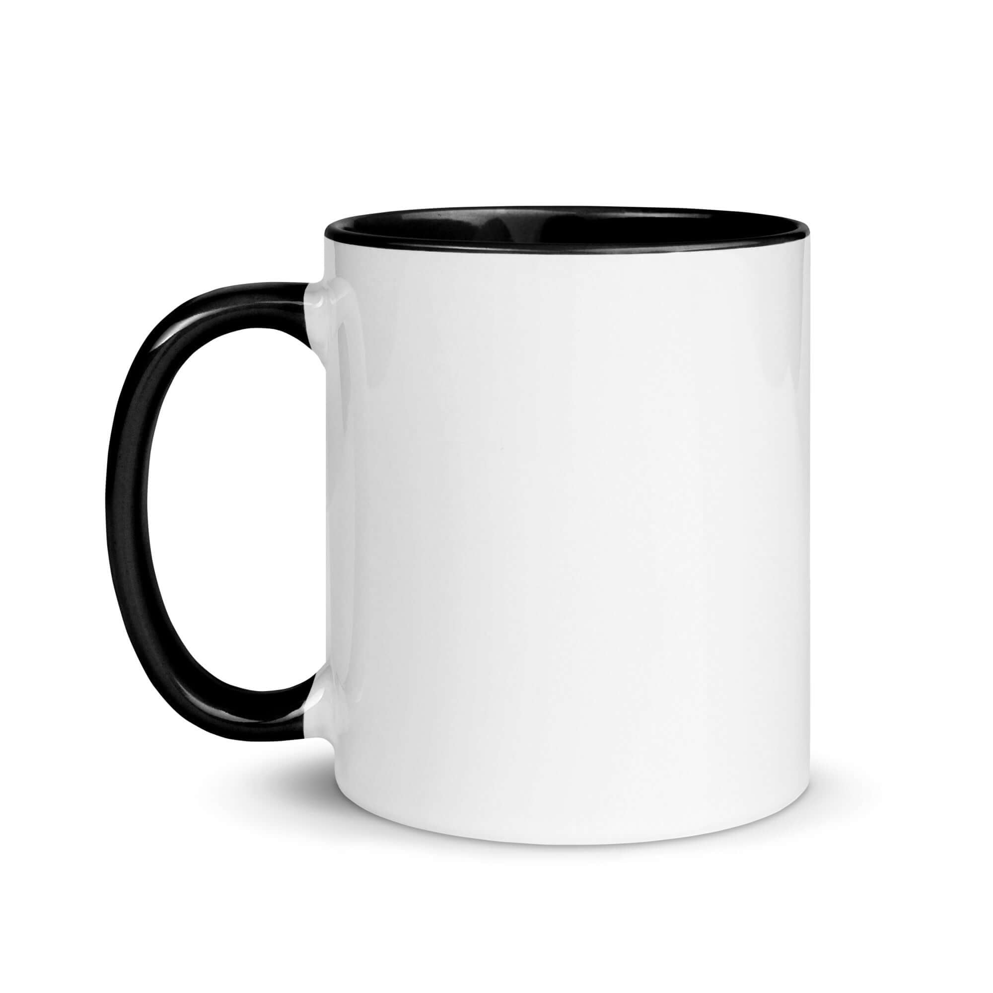 Jeremiah 29:13 - Bible Verse, seek me White Ceramic Mug with Color Inside