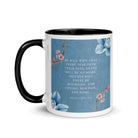 Revelation 21:4 Bible Verse, every tear White Ceramic Mug with Color Inside