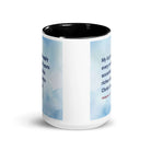 Phil 4:19 - Bible Verse, God will supply White Ceramic Mug with Color Inside