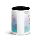 Isaiah 9:6 - Bible Verse, Wonderful Counselor White Ceramic Mug with Color Inside