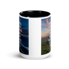 John 14:26 Bible Verse will teach White Ceramic Mug with Color Inside