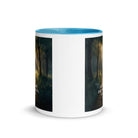 John 14:6 Bible Verse I Am White Ceramic Mug with Color Inside