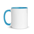 Jeremiah 29:13 - Bible Verse, seek me White Ceramic Mug with Color Inside