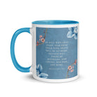 Revelation 21:4 Bible Verse, every tear White Ceramic Mug with Color Inside