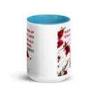 Prov 10:12 - Bible Verse, Love Covers All Mug Color Inside