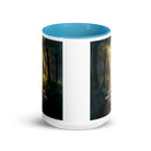 John 14:6 Bible Verse I Am White Ceramic Mug with Color Inside