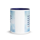 Phil 4:19 - Bible Verse, God will supply White Ceramic Mug with Color Inside