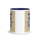 Eph 3:20 - Bible Verse, power in us White Ceramic Mug with Color Inside