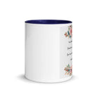 Jeremiah 29:13 - Bible Verse, seek me White Ceramic Mug with Color Inside