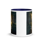 John 14:6 Bible Verse I Am White Ceramic Mug with Color Inside