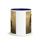 Matthew 25:21 Bible Verse Well Done White Ceramic Mug with Color Inside