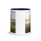 John 14:26 Bible Verse in my name White Ceramic Mug with Color Inside