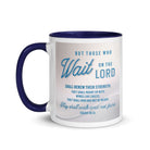 Isaiah 40:31 - Bible Verse, Wings like Eagles Mug Color Inside