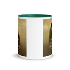 Matthew 25:21 Bible Verse Well Done White Ceramic Mug with Color Inside