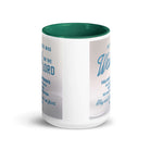 Isaiah 40:31 - Bible Verse, Wings like Eagles Mug Color Inside