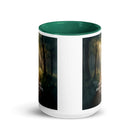 John 14:6 Bible Verse I Am White Ceramic Mug with Color Inside