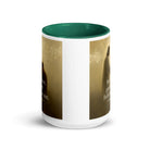 Matthew 25:21 Bible Verse Well Done White Ceramic Mug with Color Inside