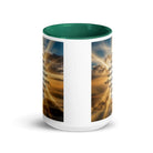 John 14:26 Bible Verse will send White Ceramic Mug with Color Inside