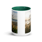 John 14:26 Bible Verse in my name White Ceramic Mug with Color Inside