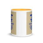 Eph 3:20 - Bible Verse, power in us White Ceramic Mug with Color Inside