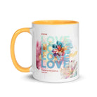 1 John 4:19 - Bible Verse, We Love Him Mug Color Inside