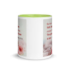 1 Cor 13:13 - Bible Verse, The Greatest is Love Mug Color Inside