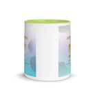 Isaiah 9:6 - Bible Verse, Wonderful Counselor White Ceramic Mug with Color Inside