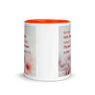 1 Cor 13:13 - Bible Verse, The Greatest is Love Mug Color Inside