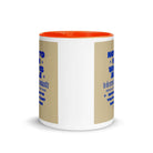 Eph 3:20 - Bible Verse, power in us White Ceramic Mug with Color Inside