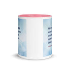 Phil 4:19 - Bible Verse, God will supply White Ceramic Mug with Color Inside