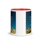 James 4:8 Bible Verse, near to you White Ceramic Mug with Color Inside