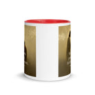 Matthew 25:21 Bible Verse Well Done White Ceramic Mug with Color Inside