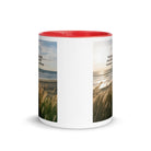 John 14:26 Bible Verse in my name White Ceramic Mug with Color Inside