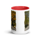 Prov 3:6, Bible Verse, Fall Road Mug Color Inside