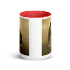 Matthew 25:21 Bible Verse Well Done White Ceramic Mug with Color Inside