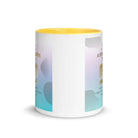 Isaiah 9:6 - Bible Verse, Wonderful Counselor White Ceramic Mug with Color Inside