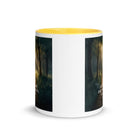 John 14:6 Bible Verse I Am White Ceramic Mug with Color Inside