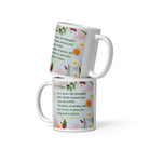 Jer 29:11 - Bible Verse, to give you hope White Glossy Mug